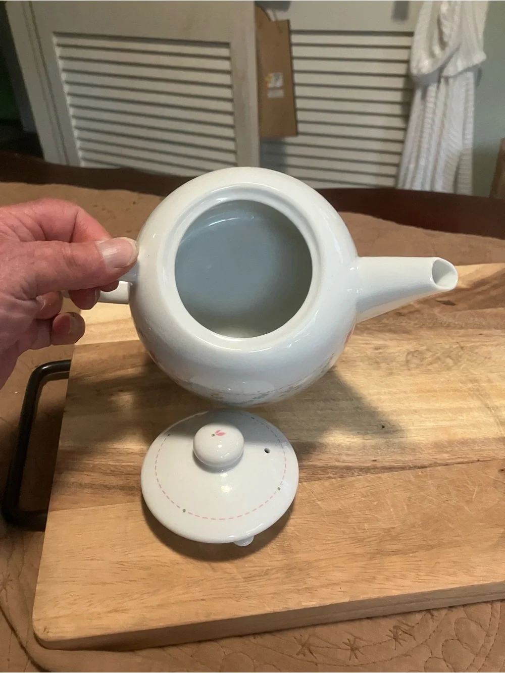 Vintage 1980’s Papel “ Time for Tea “ Ceramic Teapot